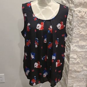 Rickis sleeveless floral top